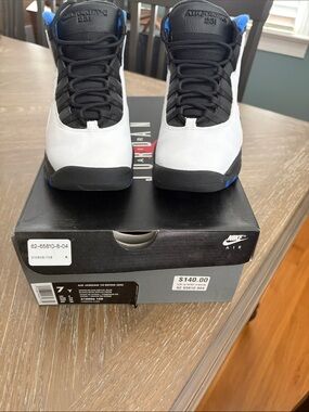Jordan Boys AirJordan Sneakers White Black Blue